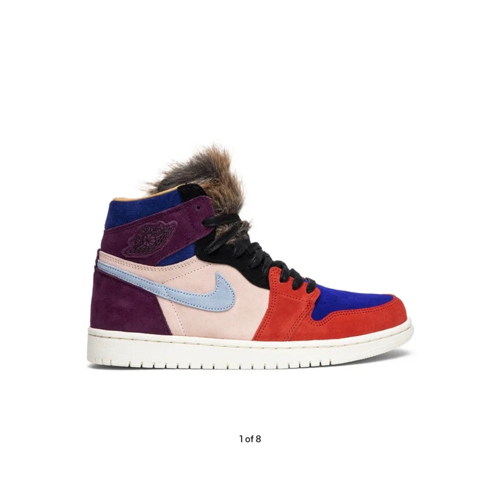 Nike Air Jordan Multicolor High-Top Sneakers